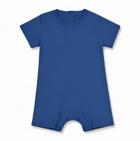 Blank Boy's Short Sleeved Romper